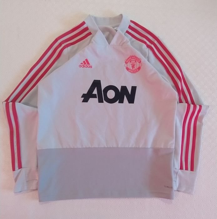 Camisola de manga comprida do Manchester United 11/12 anos