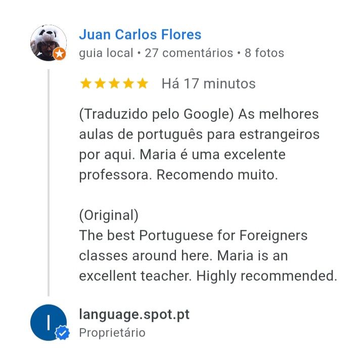 Cursos de inglês do Cambridge certif e português para estrangeiros