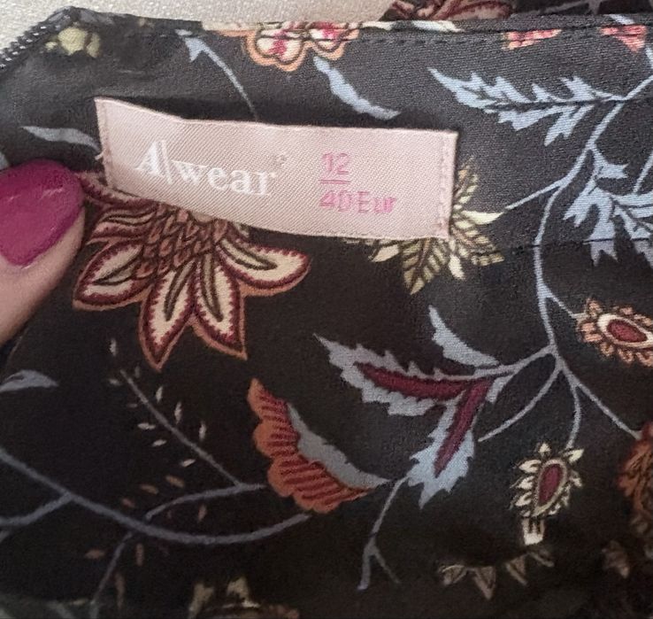 Letnia sukienka w kwiaty