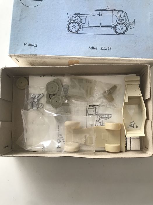 Kit carro blindado Alemão WW2 resina