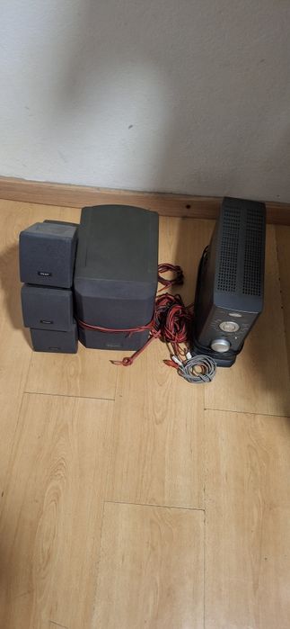 Sistema de Som 5.1 TEAC PowerMax 1500 com Subwoofer
