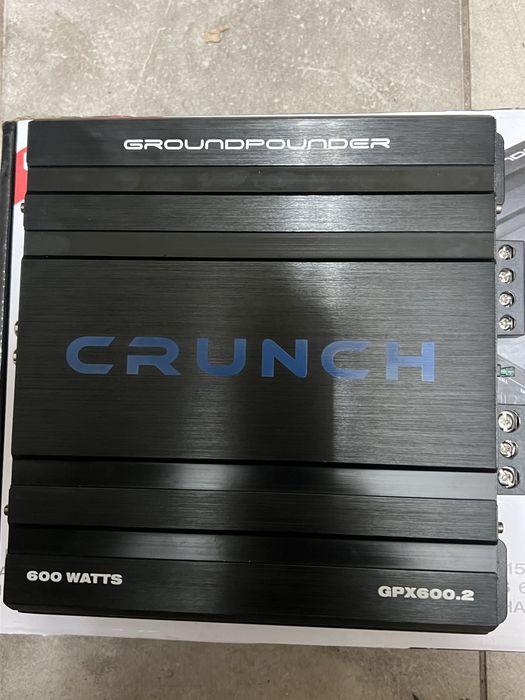Wzmacniacz crunch gpx600.2