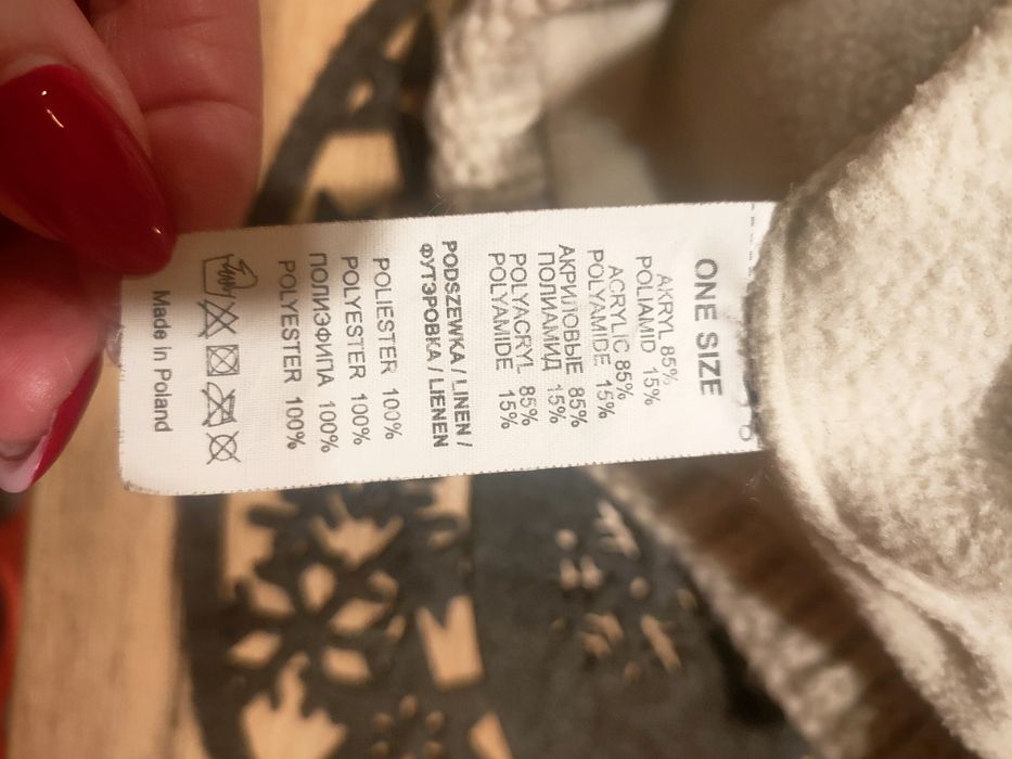 Czapka i szalik damskie zimowe