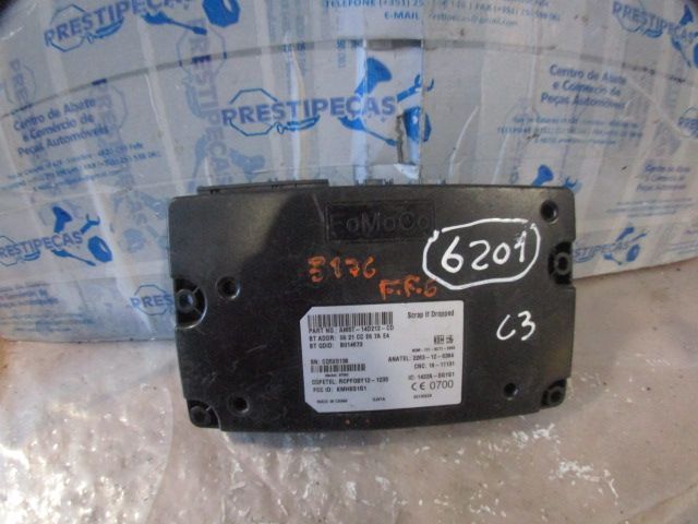 Modulo AM5T14D212CD 0021CCE67AE4 B014673 1422ASG1G1  FORD FIESTA 6 2013 1.0I 80CV 5P BRANCO Módulo Bluetooth