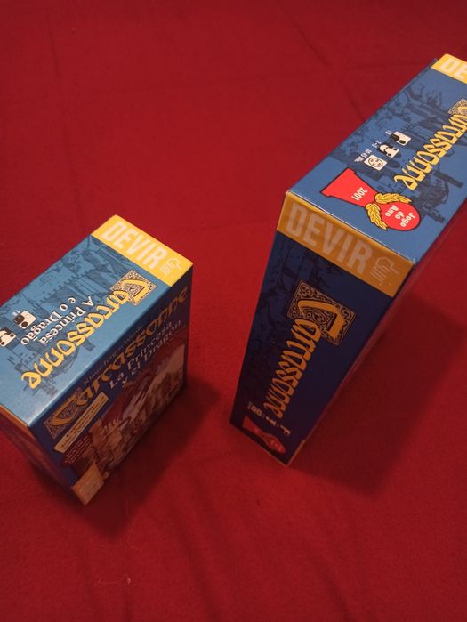 Carcassonne + Expansão a Princesa e o Dragão
