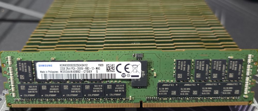 Ram 16Gb | 32Gb | 64Gb DDR4 2666Mhz ECC