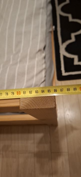 Łóżko Ikea Hemnes + 2x materac