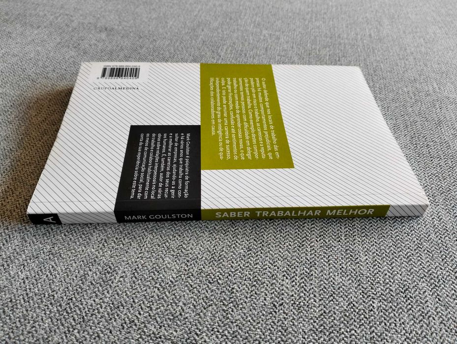 Livro "Saber trabalhar melhor" de Mark Goulston
