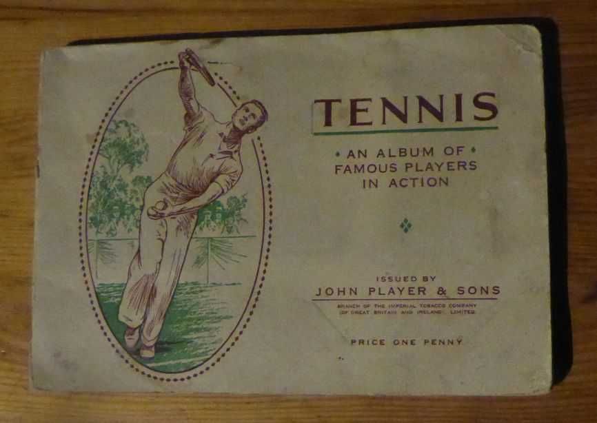 1936 cartões de tabaco "Tennis" - caderneta completa