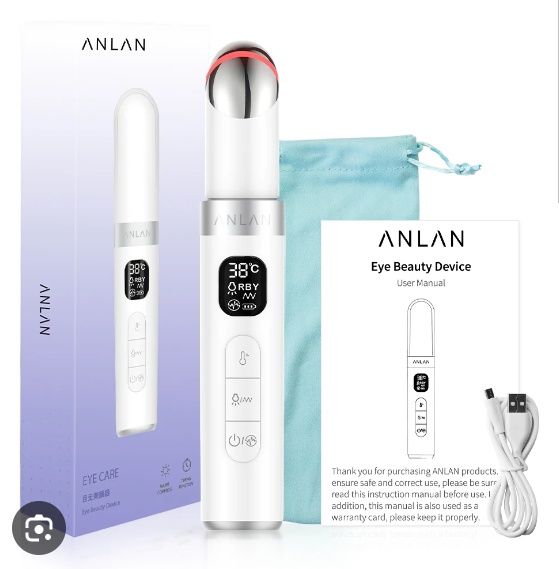 Массажер для  лица с фотонной терапией ANLAN EMS