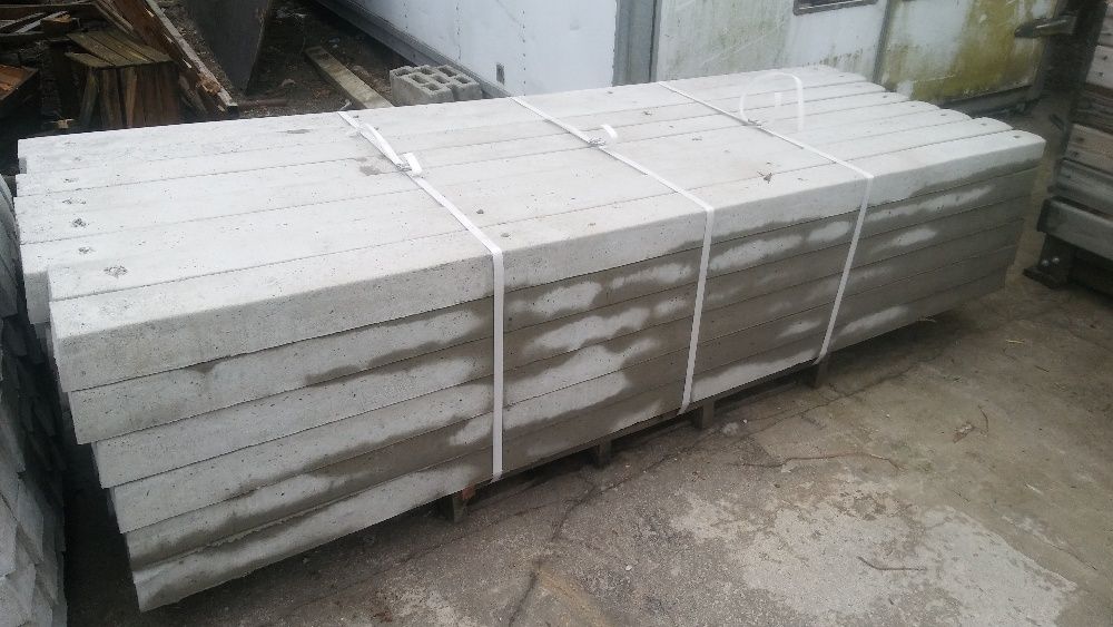 Słupki ogrodzeniowe betonowe do siatki, siatka leśna,siatka ocynkowana