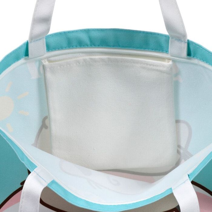 Torba plażowa Pusheen niebieska 35x47 cm Stay Cool