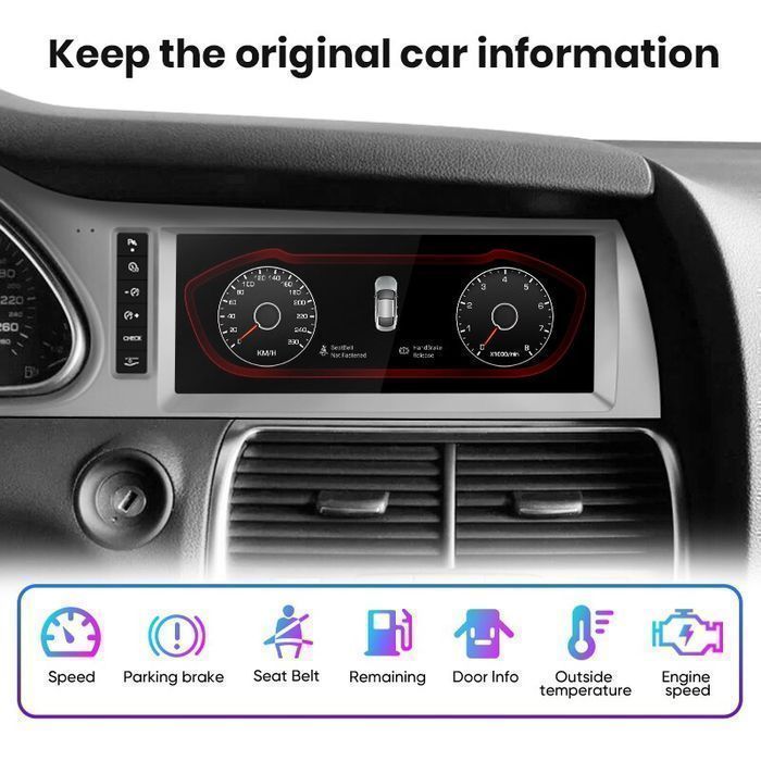 Audi Q7 – Radio Android 10,25” CarPlay