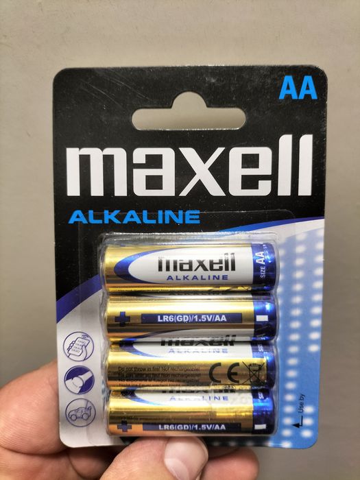 Zestaw baterii AA, AAA, C.