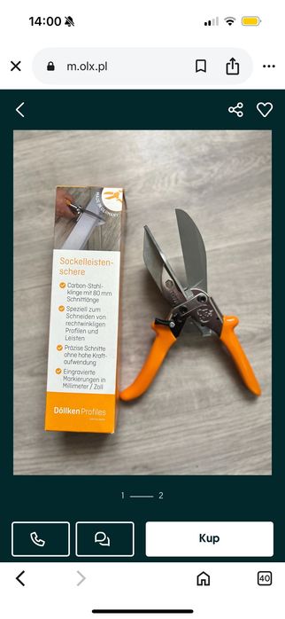 Nożyczki do listew przypodłogowych Döllken