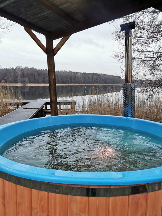 Dom na Mazurach bezpośrednio nad  jeziorem balia sauna WOLNY WEEKEND