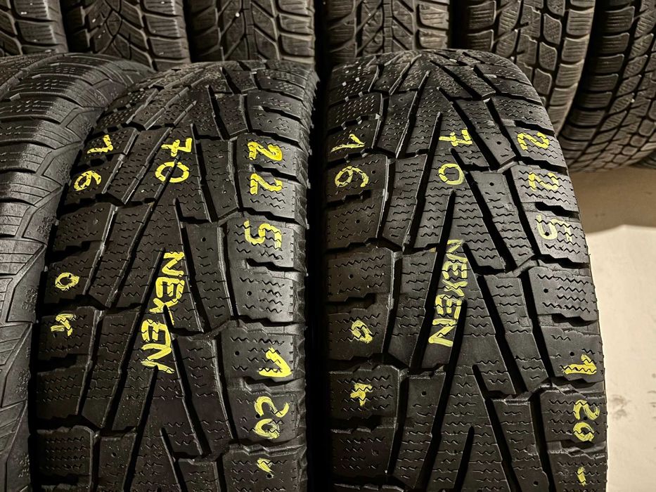 2X Opony Zimowe 225/70R16 107T NEXEN WINGUARD WINSPIKE SUV XL 6.3MM