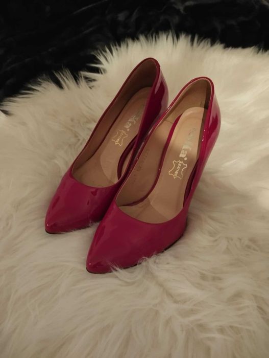 Buty damskie ze skory naturalnej