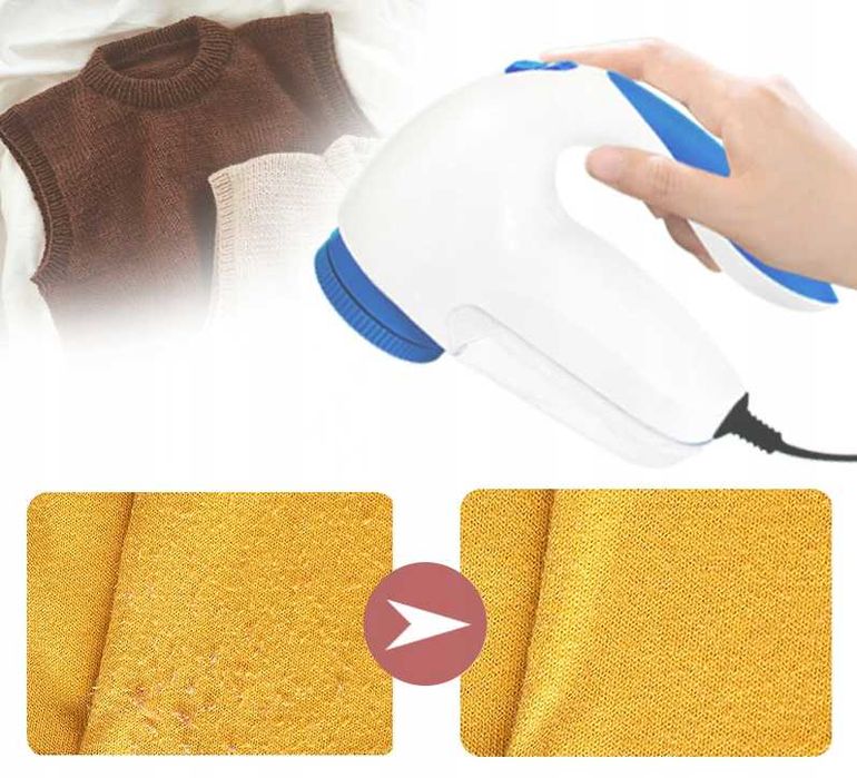 Golarka do ubrań swetrów tapicerki sieciowa podręczna na prąd