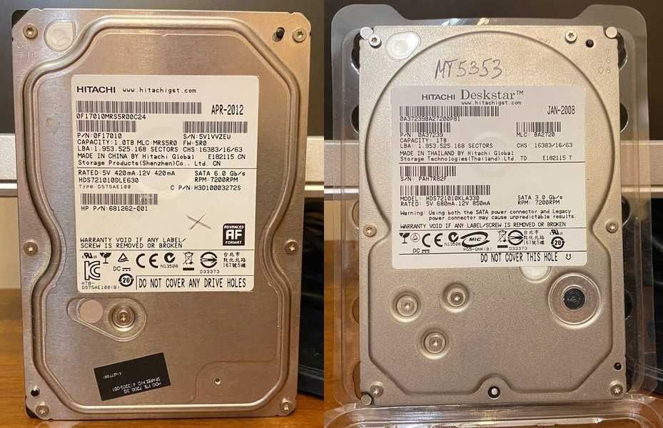 HDD 3.5 Hitachi 1 tb