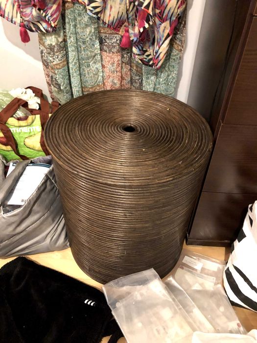 cesto redondo de verga escura area