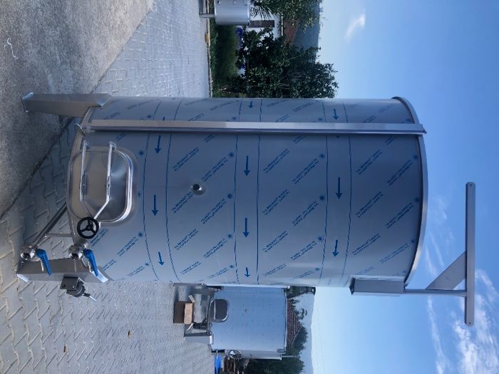 Cubas fermentação de vinho inox