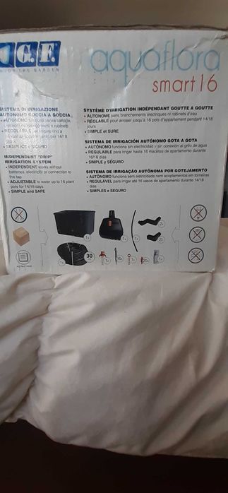 Sistema Hidroponico irrigação automono gota a gota AQUAFLORA SMART 16