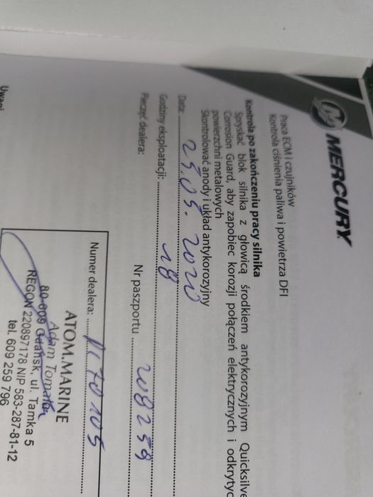 Silnik zaburtowy yamaha suzuki mercury 4km 2020r