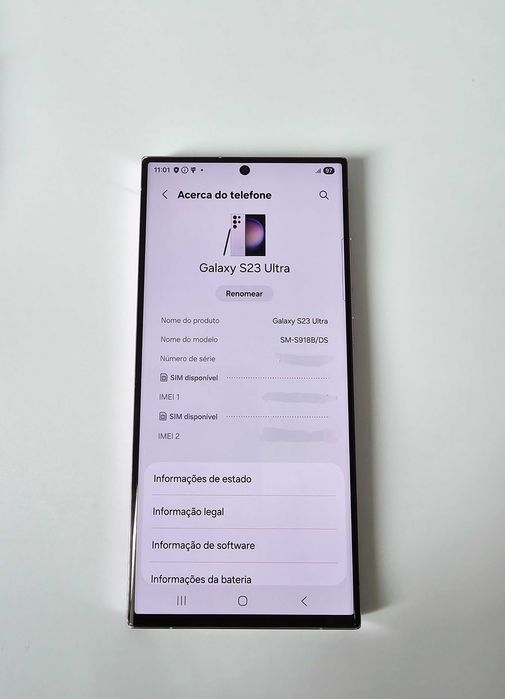 Samsung S23 Ultra 512GB. Muito bom