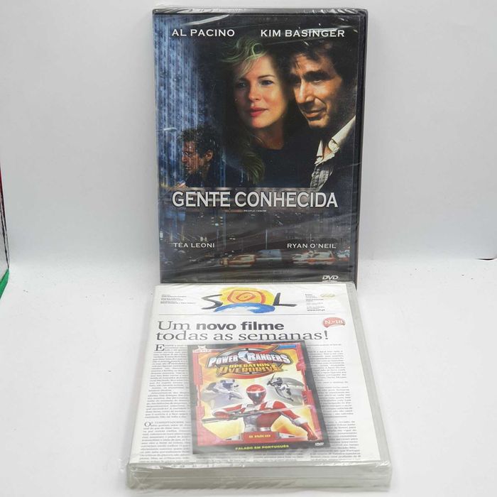 Lote 5/4 - Pack de 18 Filmes Novos e Selados em DVD - Ref.VI