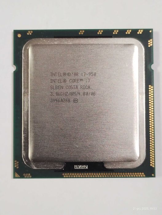 i7-950 4 x 3.06 GHz LGA 1366 Super Stan!