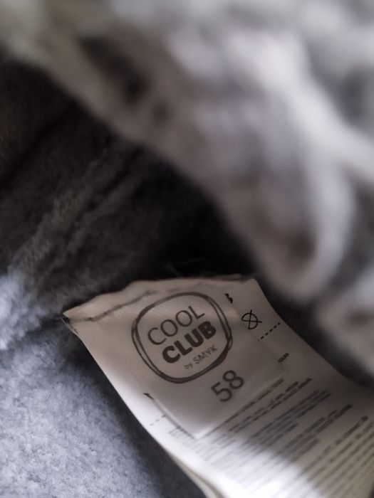 Czapka chłopięca z warkoczykami Cool Club 58 cm