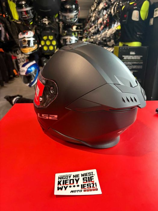 Kask motocyklowy LS2 FF808 STREAM II SOLID solid matt black !Zapytaj o dostępność!