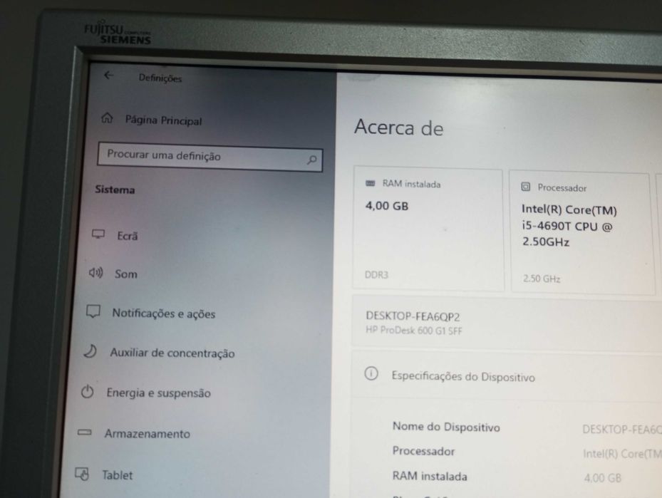 Computador de escritório