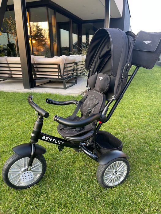 Bentley trójkołowy Rowerek 6 w 1 Black Edition