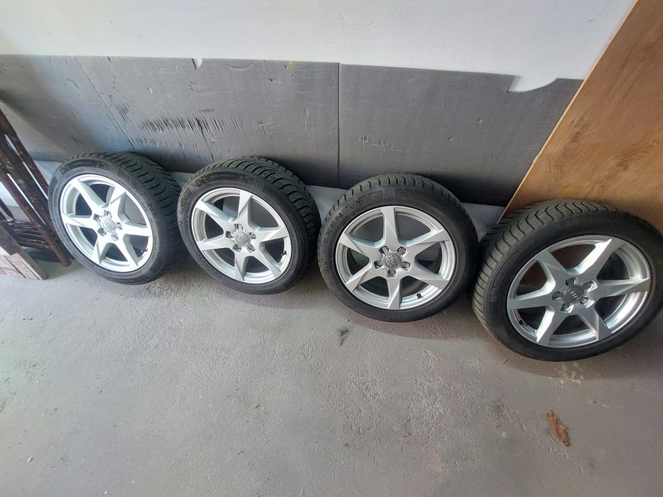 Zestaw kół zimowych audi