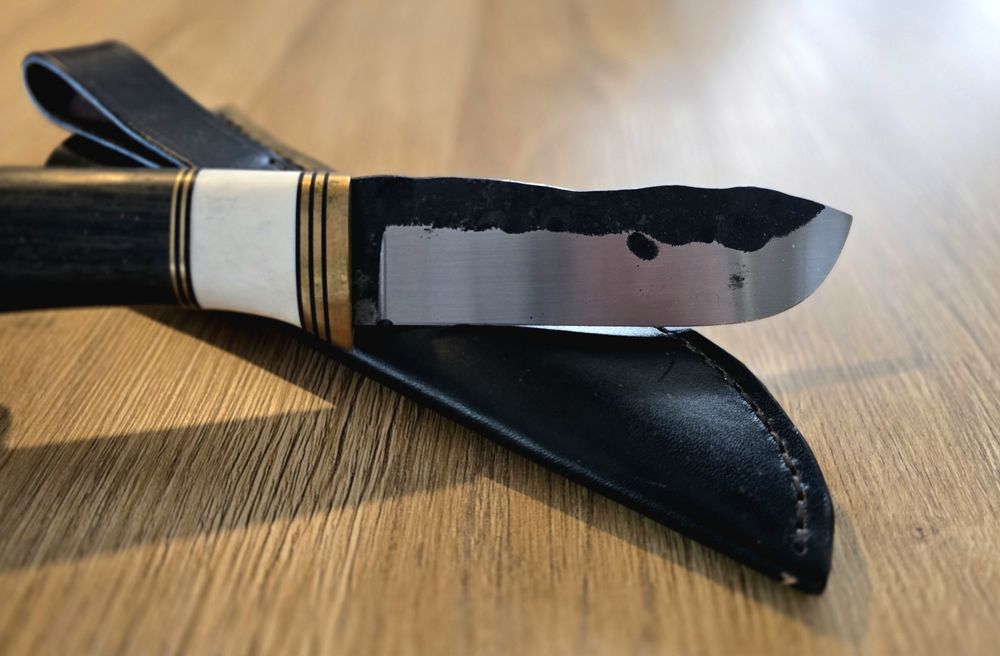 Noż custom  handmade ręcznie robiony