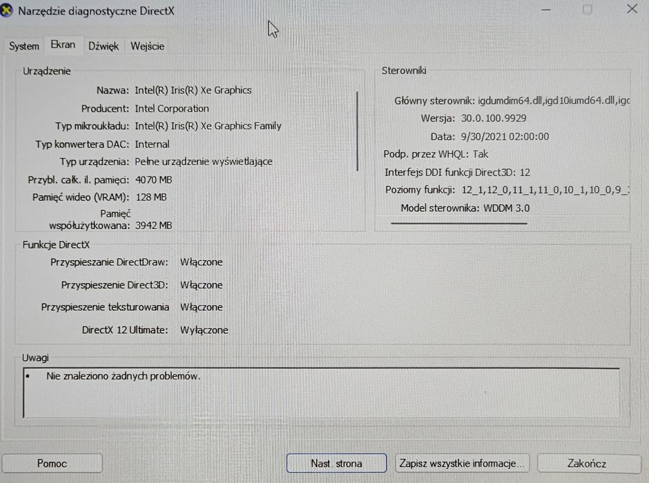 Komputer ASUS All-in-One 24" | i5-11Gen / 8GB / 500GB SSD | Win11 jak NOWY