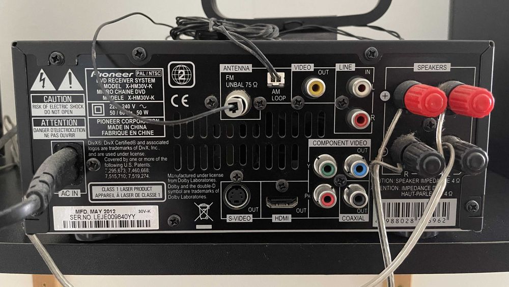 Aparelhagem Pioneer X-HM30V-K