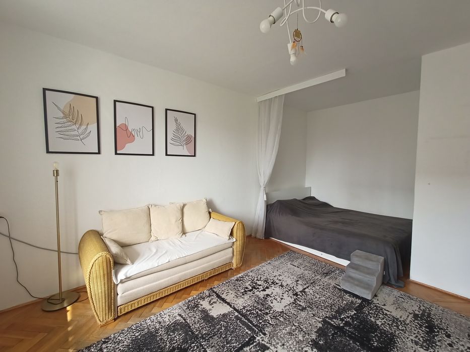 Kawalerka 35 m2 ul.Gajowicka, juz w maju montujmy nowa kuchnie!