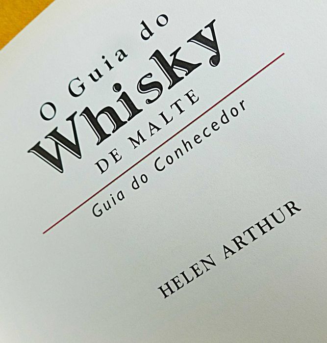 O Guia do Whisky de Malte - livro de Helen Arthur -  com OFERTA...