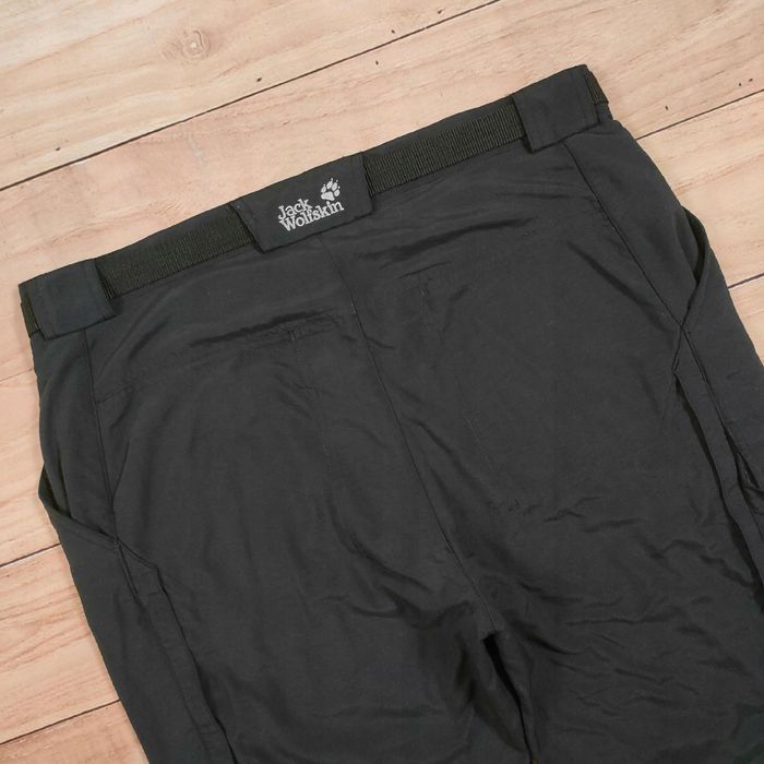 JACK WOLFSKIN Spodnie Trekkingowe Ocieplane Męskie Logowane r. 36/30