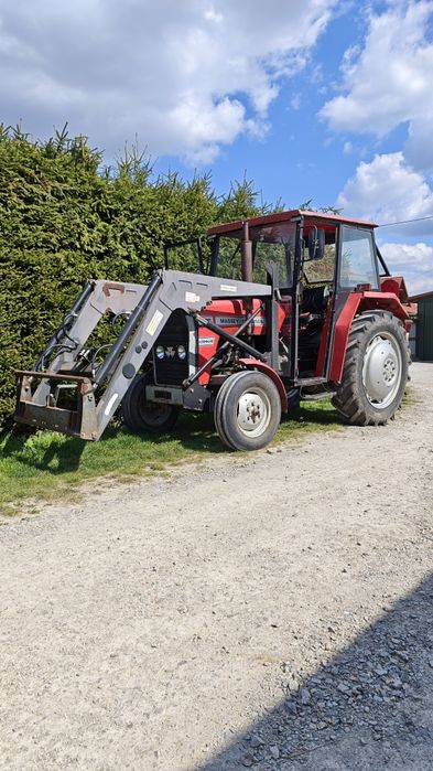 Ciągnik mf255 z turem