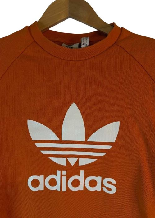 Bluza Adidas originals pomarańczowa dużego s
