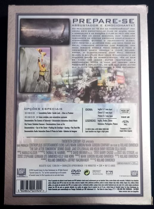 DVD O dia depois de amanhã