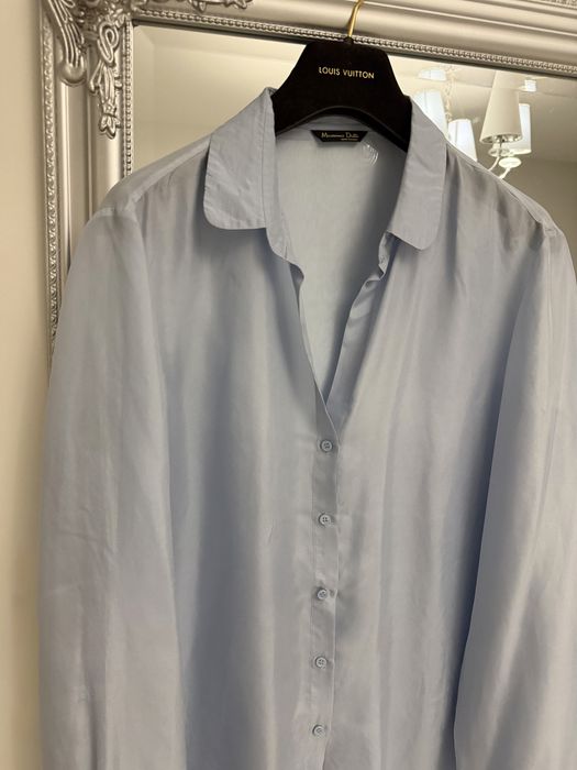 Рубашка шелк Massimo Dutti