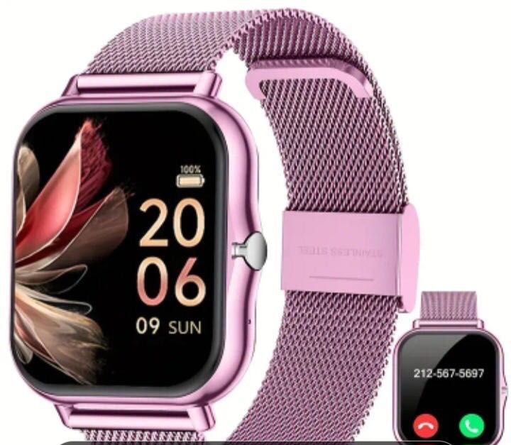 Смарт-часы Smart Watch Y13 Bluetooth Розовые