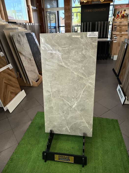Gres Olivia Grey 120x60cm Gat. 1 | Wysoki Połysk | Hurt i Detal | Dystrybucja Cały Kraj | Outlet | Płytki podłogowe | Płytki ścienne | Okazja cenowa