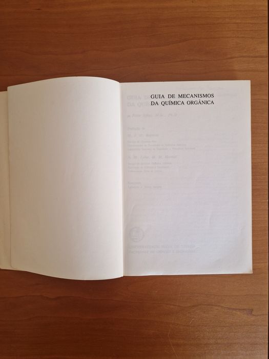 Livro didático "Guia de Mecanismos da Química Orgânica", Peter Sykes