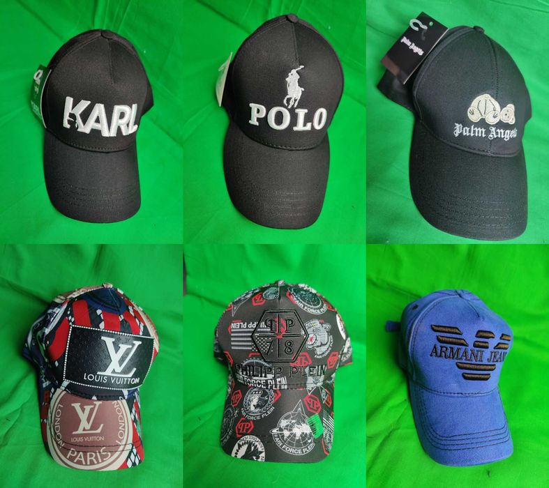 Czapki z daszkiem Karl Lagerfeld Armani Premium Philipp Plein Czapka